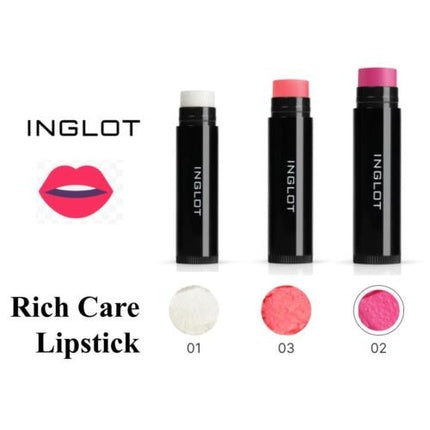 Inglot Rich Care Lipstk 01 5g