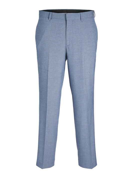 Bushwick Mathew Reg Trouser Chambray Blue (12260344) Men