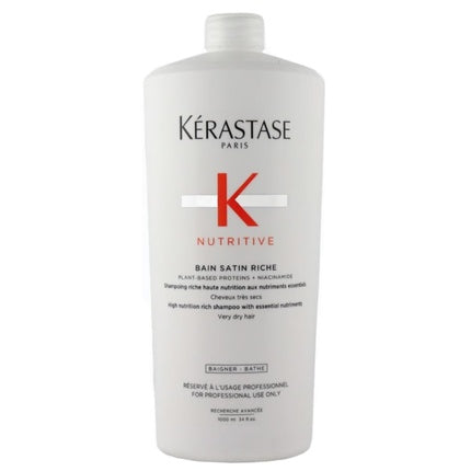 Kérastase Nutritive Bain Satin Riche Shampoo For Unisex 1L