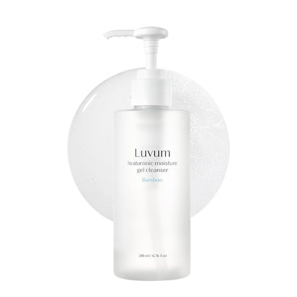 Luvum Bamboo Hyaluronic Moisture Gel Cleanser with Hyaluronic Acid 200ml
