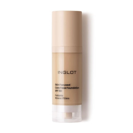 Inglot Skin Focused Care Face Foundation SPF 50+ 308 Medium Olive 30ml