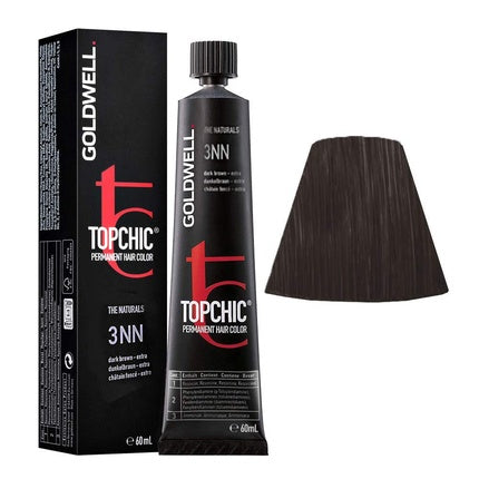 Goldwell oldwell Topchic Naturals 3NN Dark Brown Extra Hair Color 60ml