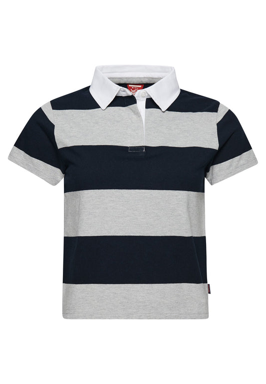 SUPERDRY Vintage Stripe Rugby Top Women