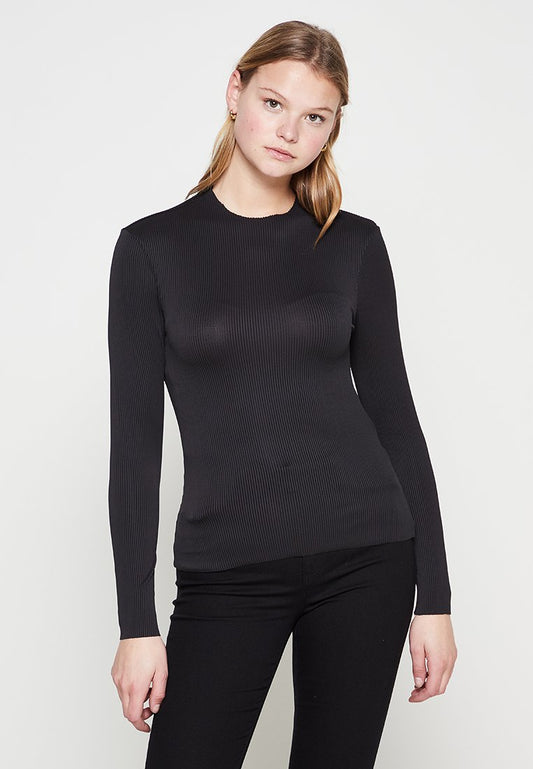 ONLY ONLSELMA L/S HIGH NECK TOP CS JRS Black (ZZO1EPF16-Q00) Women
