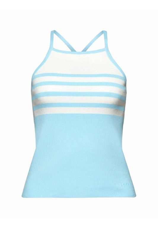 Esprit Gestreiftes Top mit Bindedetail hinten Women