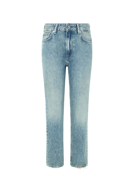 Pepe Jeans straight leg STRAIGHT MW Blue Denim (PE121N1BC-K11) Women