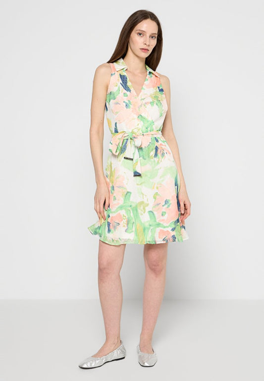 DKNY S/L COLLARED SURPLIC Multi-Coloured (ZZO373V46-H00) Women