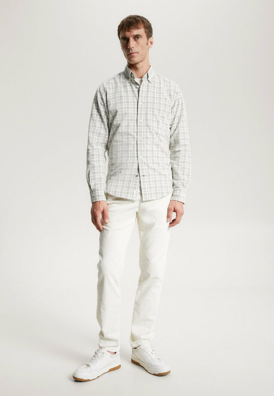 Tommy Hilfiger Bleecker Slim Fit Corduroy Chinos White (TO122E0OJ-A11) Men