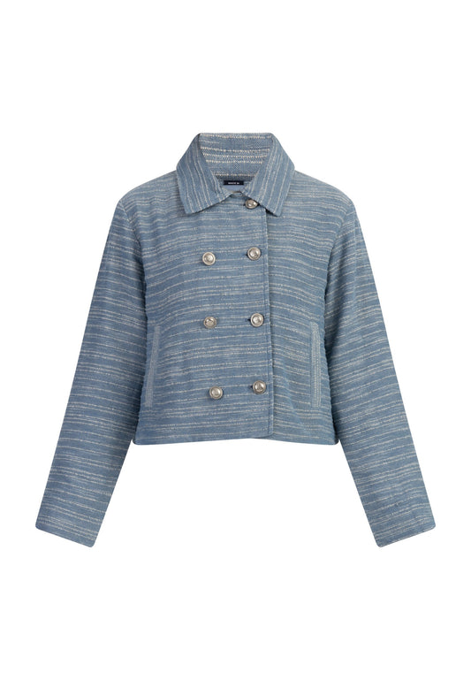 DreiMaster Kurze Cardigan Jacket Blue (4DR21G0BH-K11) Women