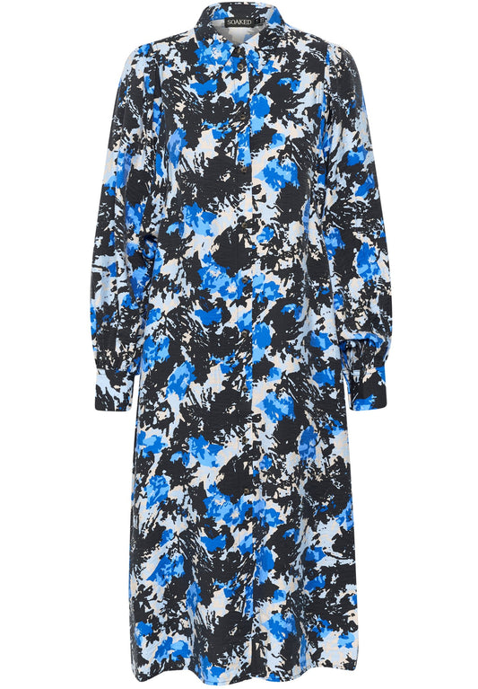 Soaked in Luxury SLNicasia Dress Blue (SO921C0FM-K11) Women