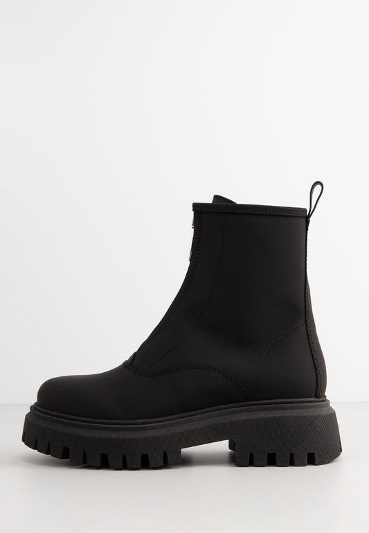 Billi Bi Chunky zip boot Black (ZZO1R6F09-Q00) Women