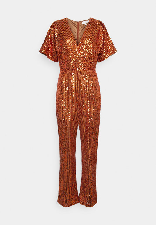 Closet Gold Kimono Jumpsuit T8668 Copper (CL921T01G-G11) Women