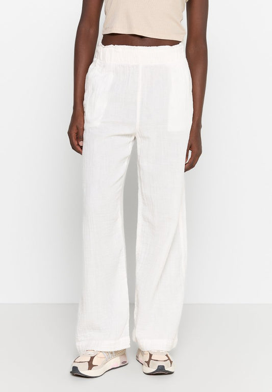 GAP GAUZE WIDE LEG White (ZZO2N7416-A00) Women