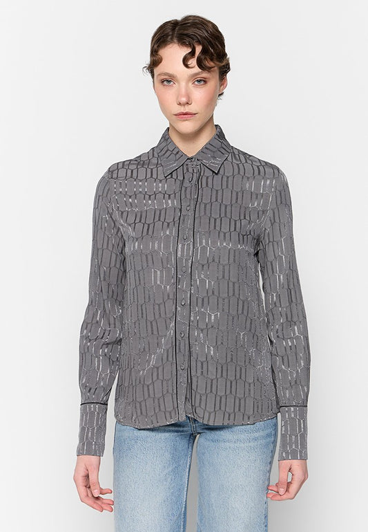 Sisley Shirt Grey (ZZO2F9B52-C00) Women
