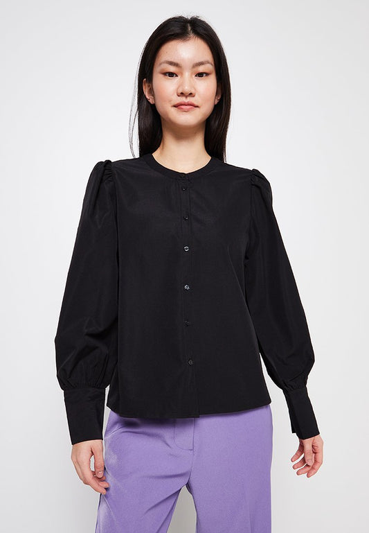 JDY LUNA L/S SHIRT WVN LO Black (ZZO1TLB28-Q00) Women