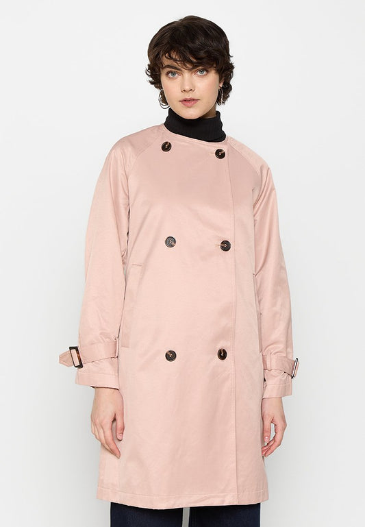 OCHNIK COAT Light Pink (ZZO2LRG08-J00) Women