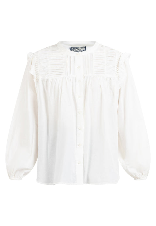 DreiMaster Long Sleeve Blouse teylon White (4DR21E092-A11) Women