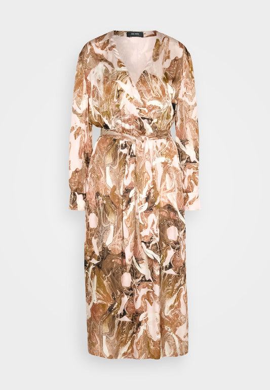 MMMARKELLA MARBLE WRAP DRESS Women