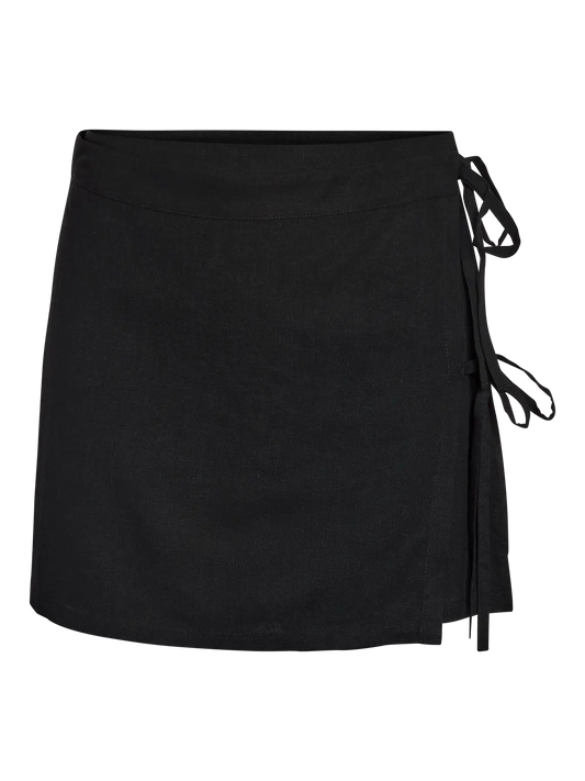 Eilani Short Tie Skirt Fwd Black (27036648) Women