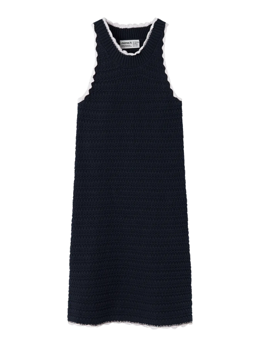 Hanka Sleeveless Knit Dress Navy Blazer (13254949) Kids
