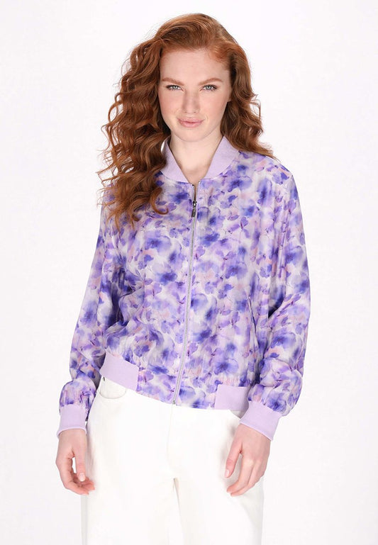 DreiMaster vintage FLOWERY BLUR jacket Purple (ZZO3DVU13-I00) Women
