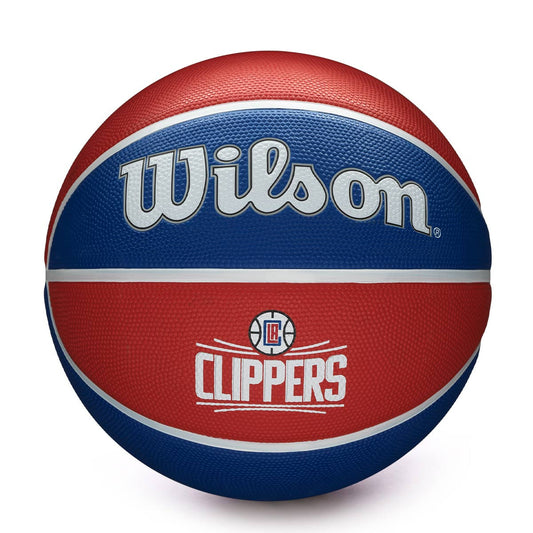 Wilson Ball NBA Team Tribute Los Angeles Clippers Red-Silver (WI-WTB1300XBLAC) Unisex