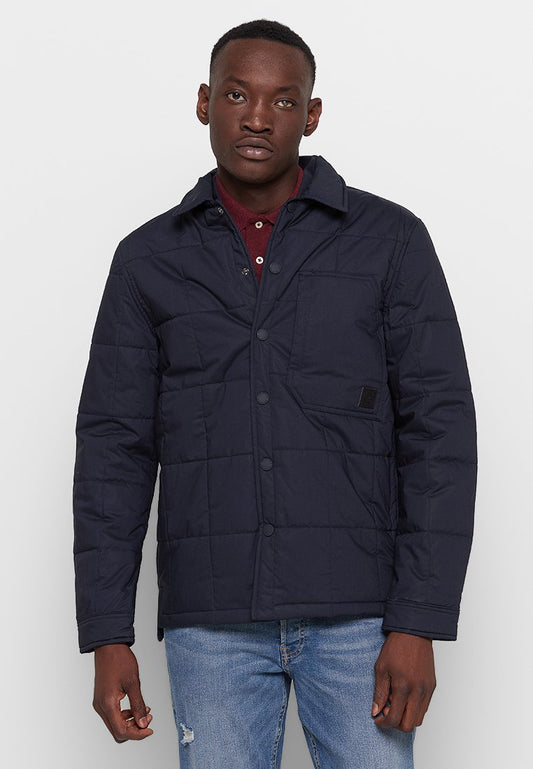 Mustang Daniel Quilted SJ Dark Blue (ZZO1P9N08-K00) Men