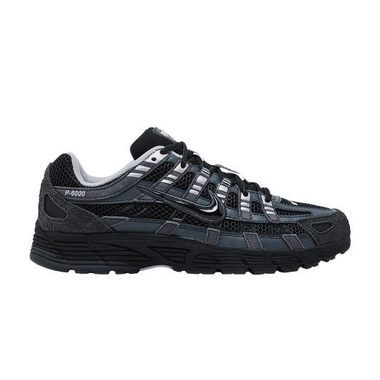 Nike P-6000 Suede Anthracite Metallic Silver (HF0015-002) Unisex