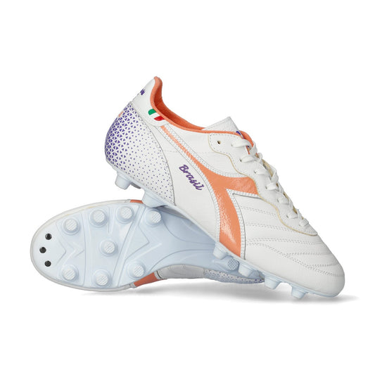 Diadora Brasil Italy OG GR LT+ MDPU FG White (DI-179595C8001) Unisex