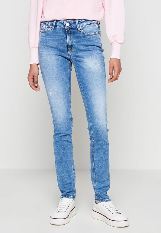 Replay LUZIEN Pants Blue (ZZO1FC2AX-K00) Women