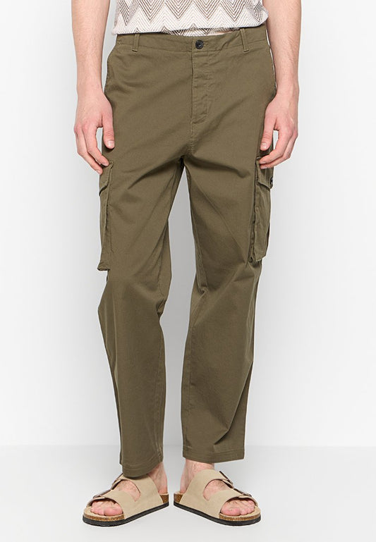 Sisley PANTALONE Khaki (ZZO2K3217-N00) Men
