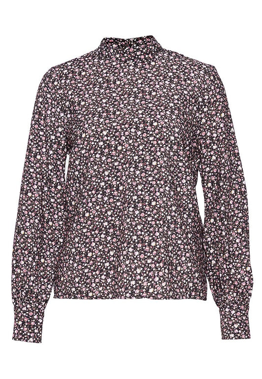 VILA VIFIMIA L/S HIGH NECK TOP Multi-Coloured (ZZO1HG811-T00) Women