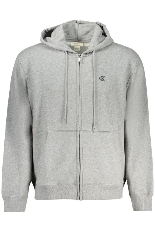 Zipped Sweatshirt Grey (LV04RD240G_GRP7E) Men