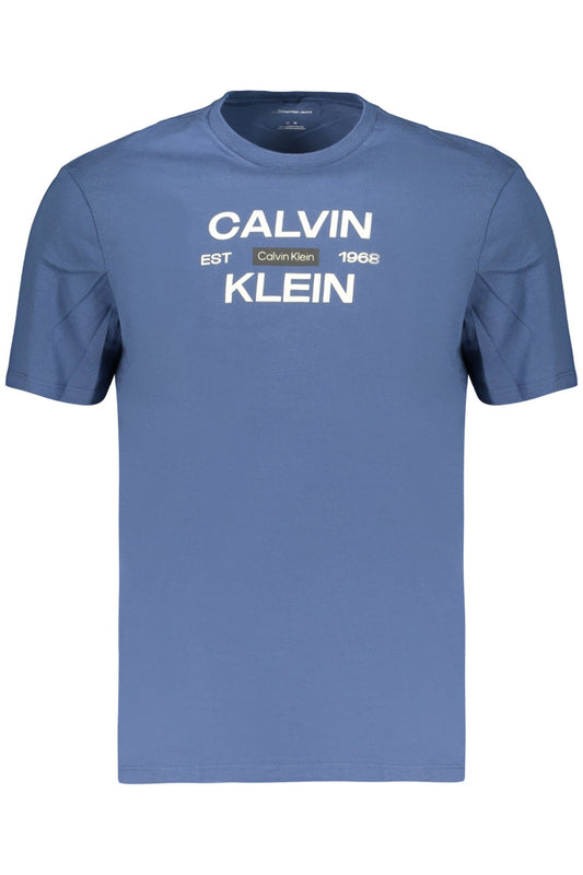 Short-Sleeve T-Shirt Blue (LV04RG805G_BLCEC) Men