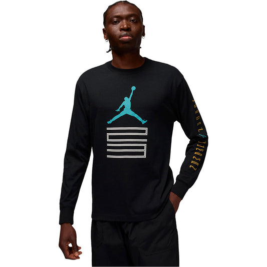 Jordan Long Sleeve Brooklyn Air Jordan 11 Gfx Crew Black (IM6507-010) Unisex