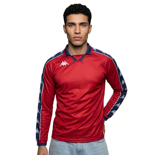Kappa T-Shirt Retro Jersey Mitri Red Dk (37216ZW-A04) Men