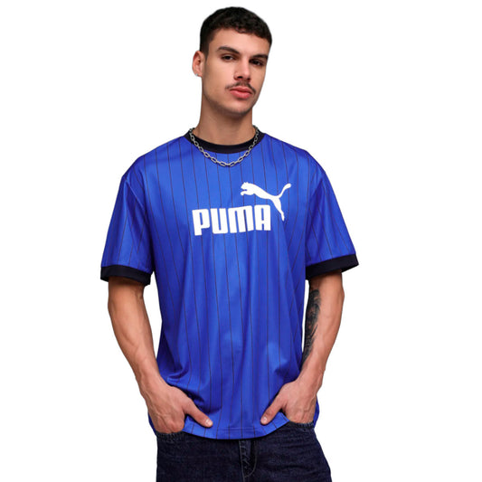 Puma Essentials Striped Jersey Mountain Blue (688263-13) Men