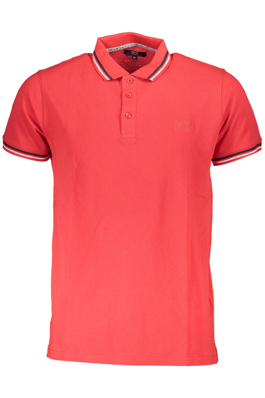 CAVALLI CLASS Polo (QXT64SKB002_64E5193_ROSSO02000) Men