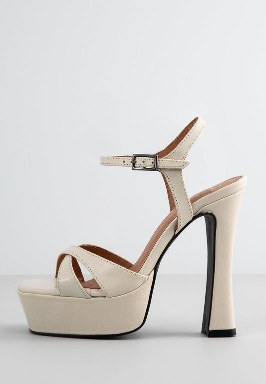 Jonak 429-BRITANY Leather VIEILLI Beige (ZZO2J6C57-B00) Women