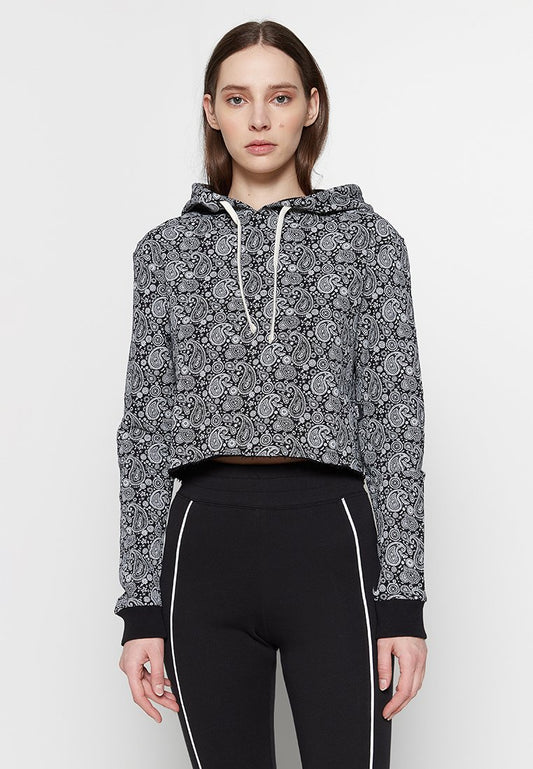 Hurley W OCEANCARE PAISLEY FLEECE TOP (ZZO2KZ032) Women