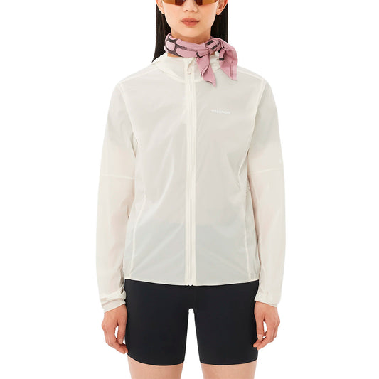 Salomon Raincoat Sense Aero Wind Jacket Whisper White (LC2743800) Women
