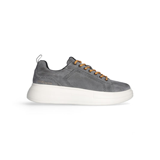 BIG 05 - SNEAKER COW SUEDE ANTRACIT Men
