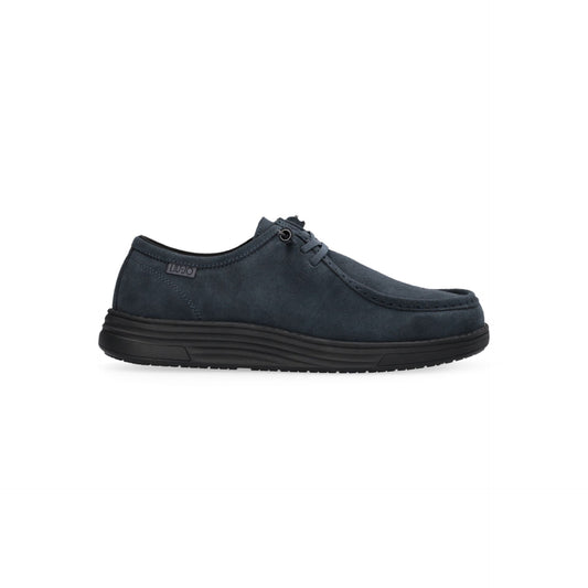 RIVA 05 - ALLACCIATA COW SUEDE NAVY Men