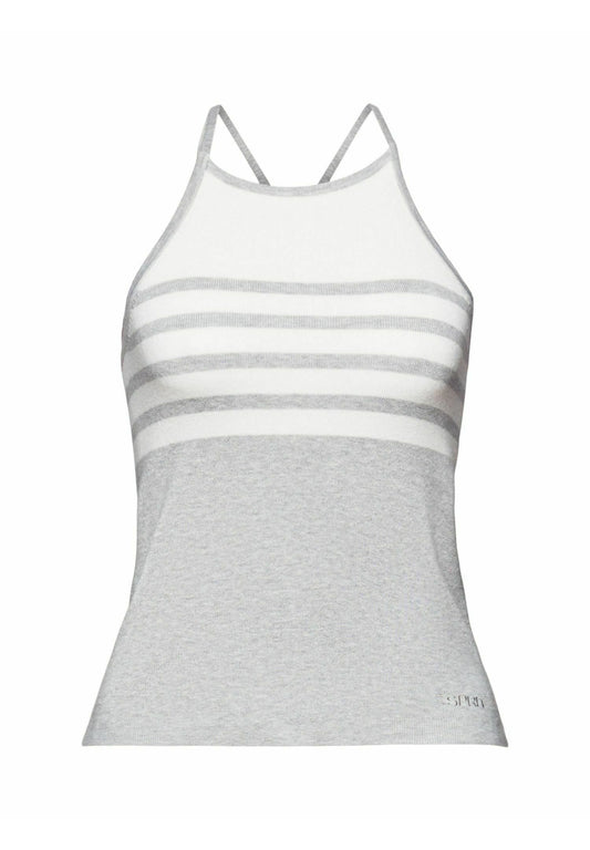 Esprit Gestreiftes Top mit Bindedetail hinten (ES121I1MN-C11) Women