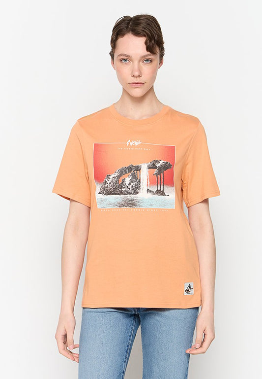 O'Neill WATERFALL T SHIRT Orange (ZZO3E0D41-H00) Women