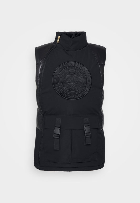 Glorious Gangsta MANERO PUFFER GILET Black (GLE22T01D-Q11) Men