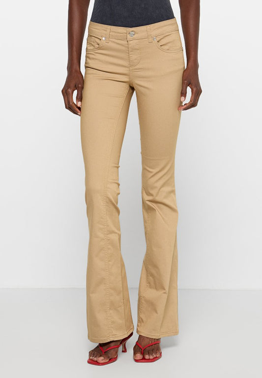 LIU JO Pantalone tessuto Beige (ZZO2F34AI-B00) Women