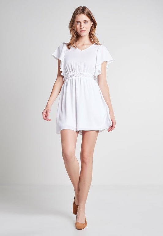 Vero Moda VMSASHA SS FRILL DRESS GA (ZZO11HW03-A00) Women