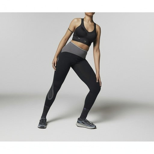 Adidas TruePace High-Rise Performance Leggings Black Grey, Women