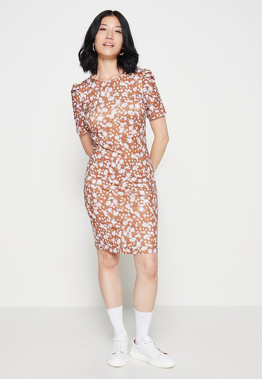 VITRINE S/S SHORT PUFF SLEEVE DRESS/KA Women